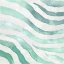 Picture of WATERCOLOR TEAL ZEBRA II