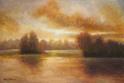 Picture of GOLDEN LAKE GLOW I