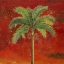 Picture of LA PALMA ON RED II