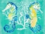 Picture of SEAHORSES ON CORAL