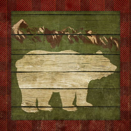 Picture of RUSTIC NATURE ON PLAID I