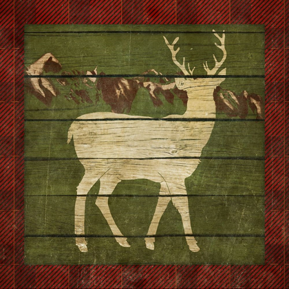 Picture of RUSTIC NATURE ON PLAID II