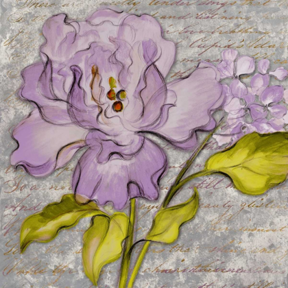 Picture of PURPLE FLORALS II