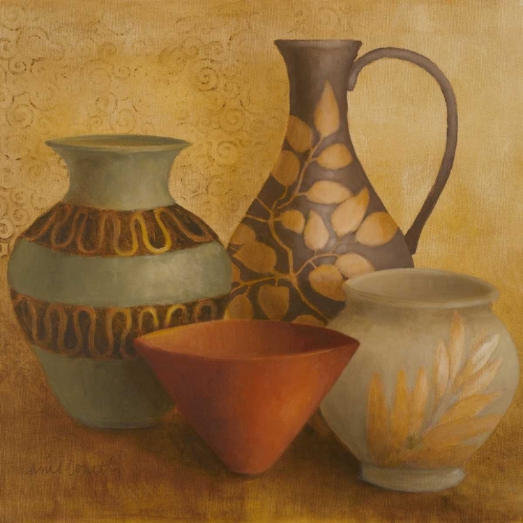 Picture of DECORATIVE VESSEL STILL LIFE I