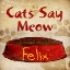 Picture of CATS SAY MEOW