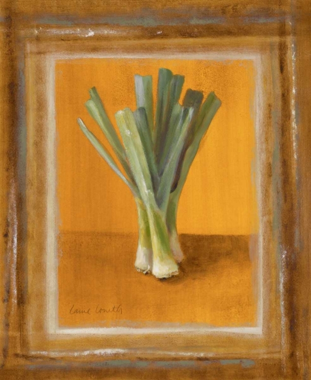 Picture of LEEKS ON GOLD