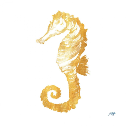 Picture of GOLD SQUARE SEAHORSE II