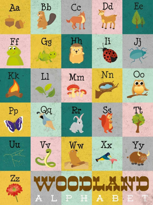 Picture of WOODLAND ALPHABET