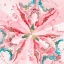 Picture of PINK CONSTELLLATION SQUARE