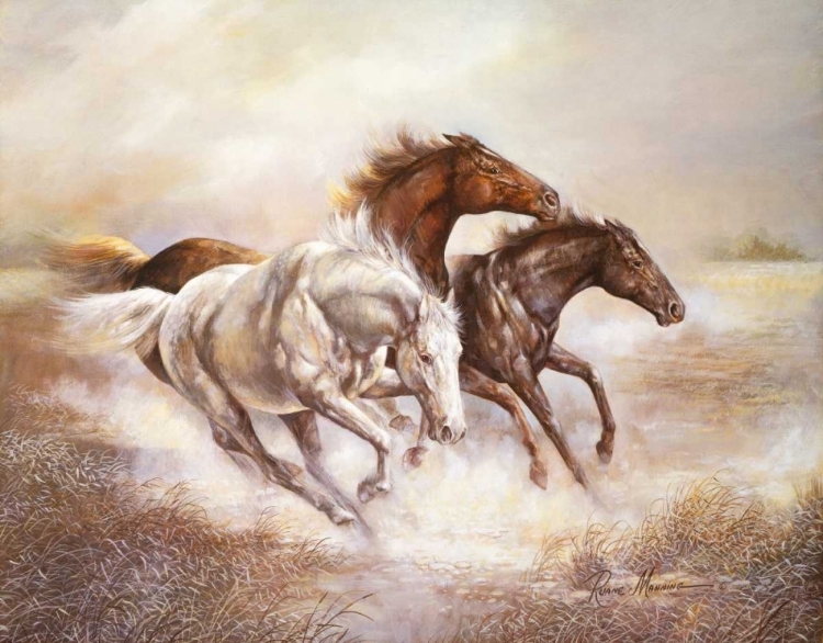 Picture of WILD HORSES I