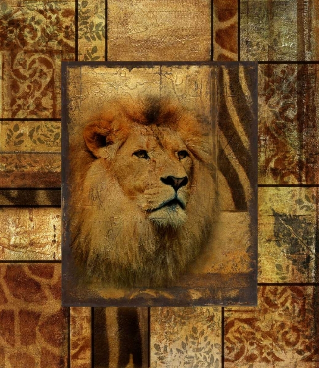 Picture of DECORATIVE SAFARI II (LION)