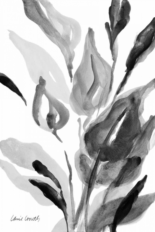 Picture of DARK FLORALS VERTICAL