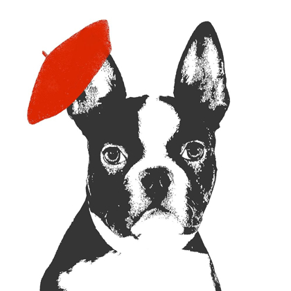 Picture of RED BERET DOG