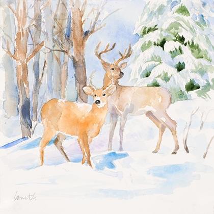 Picture of DEER IN THE PINES