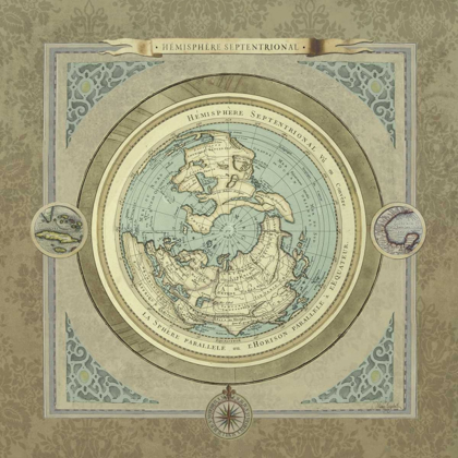 Picture of NORTH AND SOUTH MAPS I