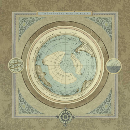 Picture of NORTH AND SOUTH MAPS II