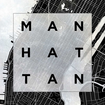 Picture of MANHATTAN SQUARE BW