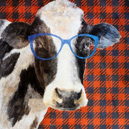Picture of COOL COW ON PATTERN