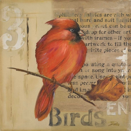 Picture of RED LOVE BIRDS II