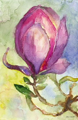 Picture of WATERCOLOR LAVENDER FLORAL III