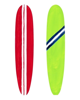 Picture of RED AND GREEN SURF BOARDS