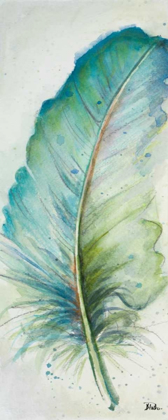 Picture of WATERCOLOR FEATHER IV
