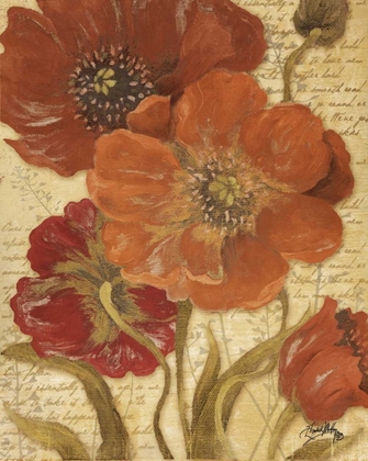 Picture of RED SCRIPTED BEAUTY I