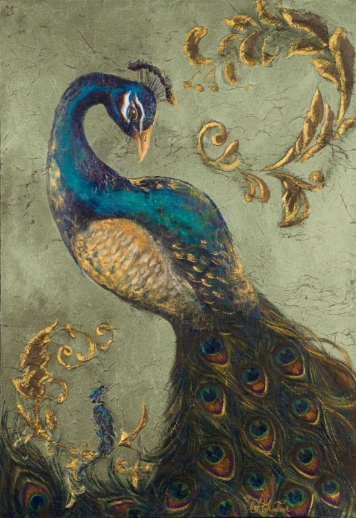Picture of PEACOCK ON SAGE II