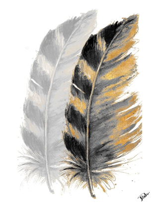 Picture of TWO WATERCOLOR FEATHERS