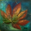 Picture of BLUE LEAF I