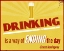 Picture of DRINKING INSPIRATION II