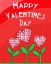 Picture of HAPPY VALENTINES DAY FLOWERS