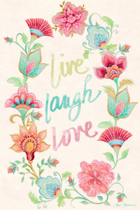 Picture of LIVE LAUGH LOVE WREATH