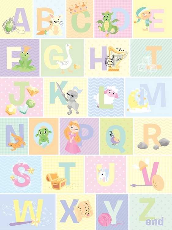 Picture of FAIRY TALE ALPHABET (PASTEL)