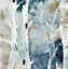 Picture of BLUE UPON THE HILL SQUARE I