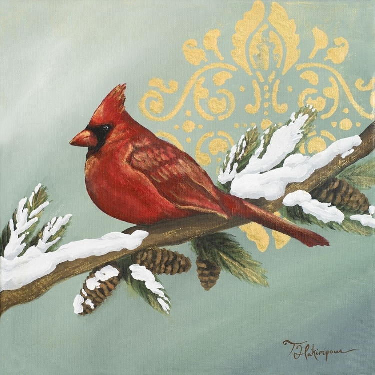 Picture of WINTER RED BIRD II