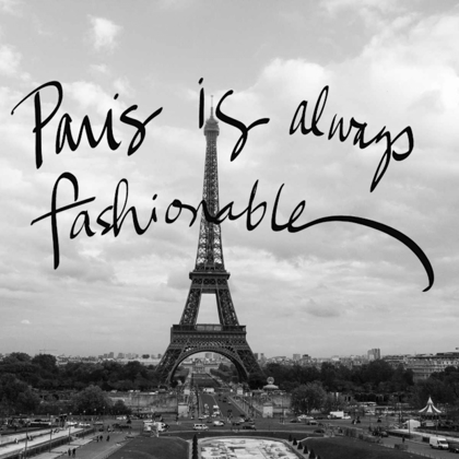 Picture of FASHIONABLE PARIS