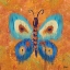 Picture of IKAT FLUTTER SQUARE I
