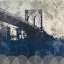 Picture of NY BRIDGE AT DUSK I