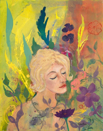 Picture of WOMAN IN THE GARDEN