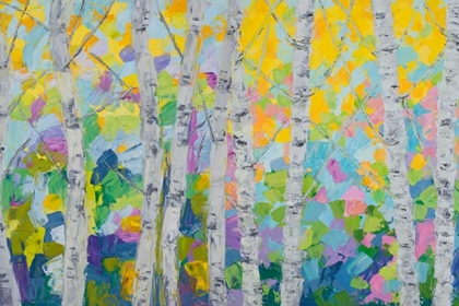 Picture of DANCING BIRCH TREE II