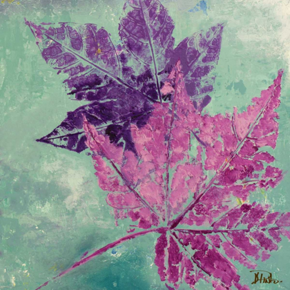 Picture of PURPLE LEAVES FLYING II