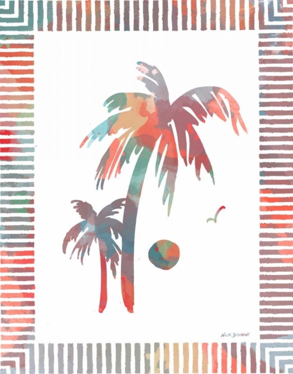 Picture of WATERCOLOR PALMS II