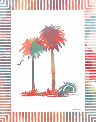 Picture of WATERCOLOR PALMS IV