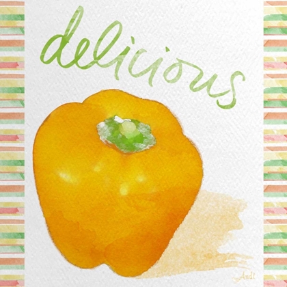 Picture of WATERCOLOR PEPPER I