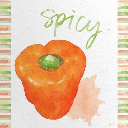 Picture of WATERCOLOR PEPPER II