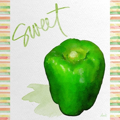 Picture of WATERCOLOR PEPPER III