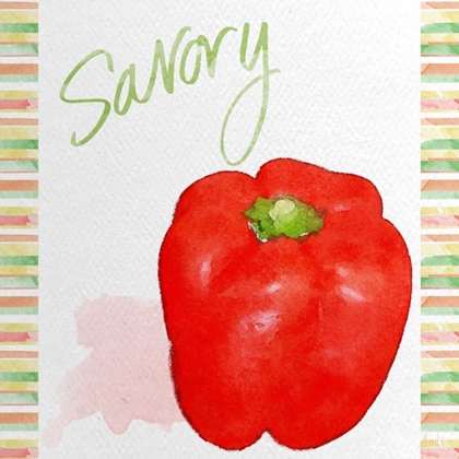 Picture of WATERCOLOR PEPPER IV