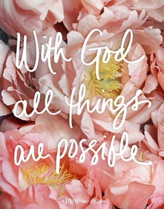 Picture of WITH GOD ALL THINGS ARE POSSIBLE