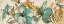 Picture of WHISPER OF TEAL PANEL I